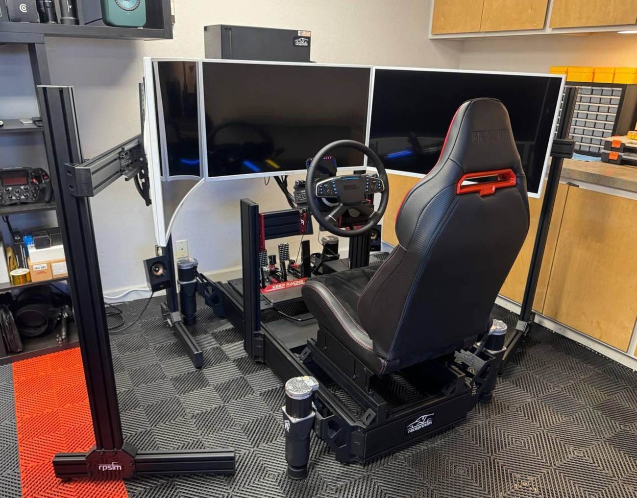 Commercial simulator installation
